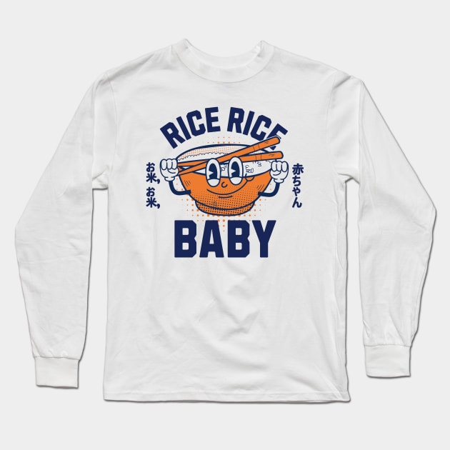 Rice, Rice, Baby Long Sleeve T-Shirt by Issho Ni